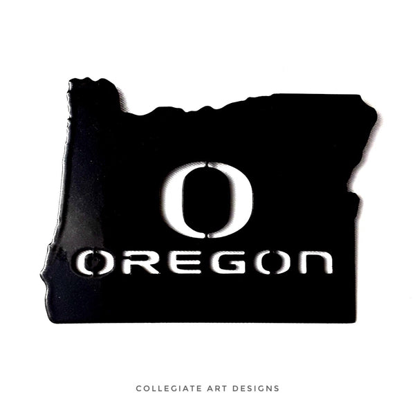 O-Oregon In Oregon - Black - Magnet