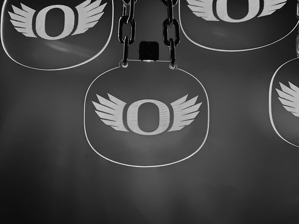 UNIVERSITY OF OREGON O - WINGS LED NECKLACE