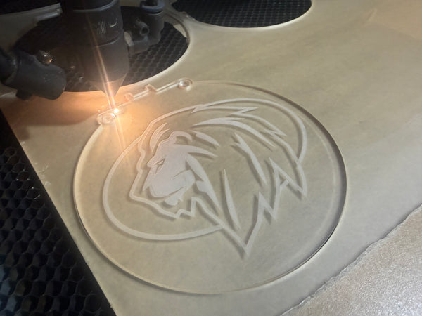 Custom FBA (First Baptist Academy) Lions Necklace