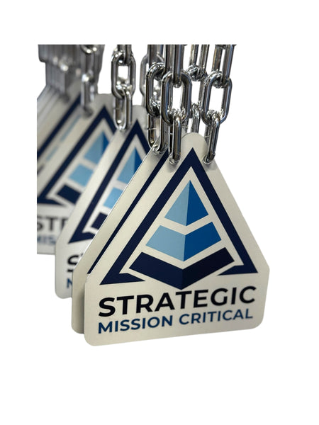 Custom Strategic Mission Critical Company Logo Award Chains