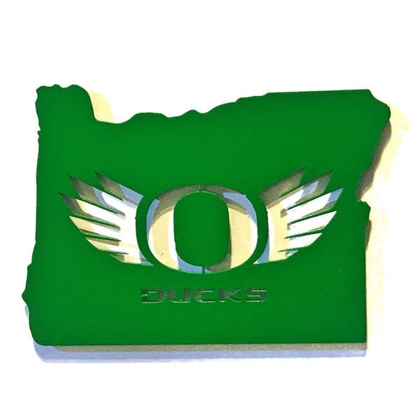 O-Wings In Oregon - Green - Magnet