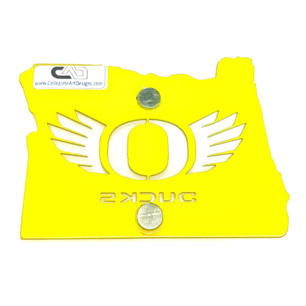 O-Wings In Oregon - Yellow - Magnet