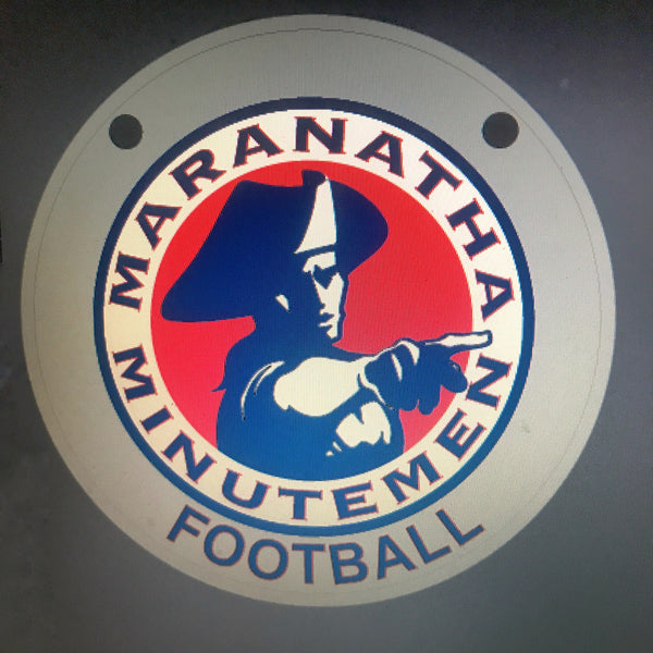 Custom Maranatha Minuteman High School Football