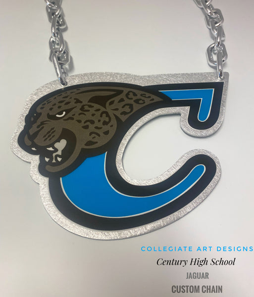 Century High School Jaguars Custom Chain